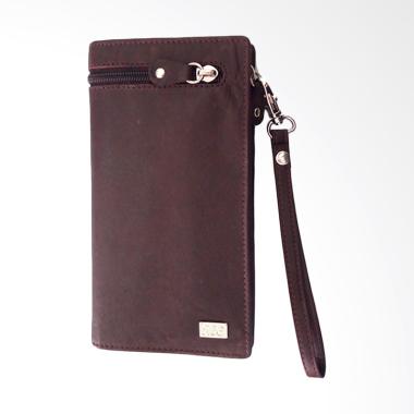 ILC Executive Travel Wallet Dengan Tempat HP iphone 5.5''- Coklat