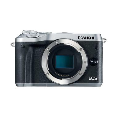 Canon EOS M6 Body Only Kamera Mirrorless - Silver