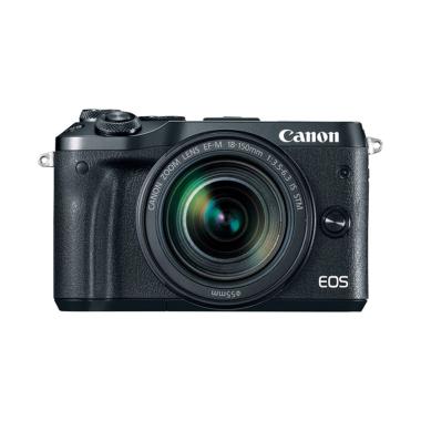 Canon EOS M6 Kit 18-150mm Kamera Mirrorless - Black