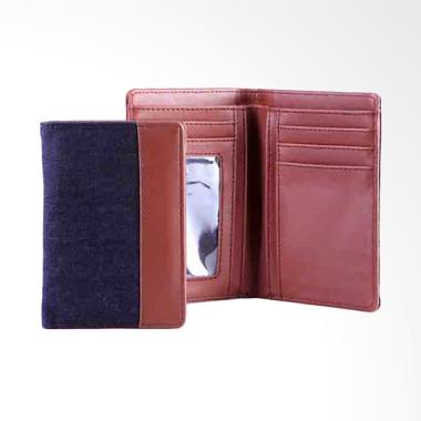 Garsel Dompet Pria - Biru Kombinasi