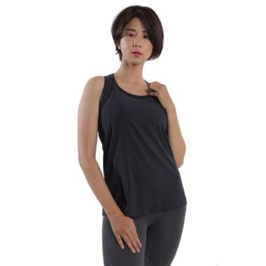 Baju Olahraga Wanita| Baju Yoga Anko Active Womens Sleeveless ATK0104 XXXL Indian Ink