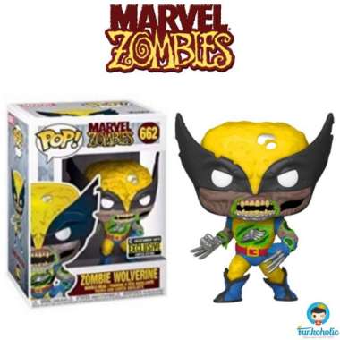 Funko POP! Marvel Zombies Zombie Wolverine Glow in the Dark EE STICKER