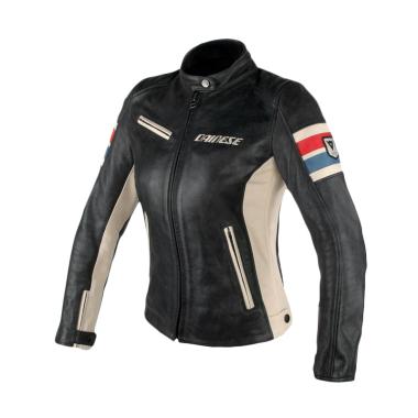 Dainese Lola D1 Lady Perforated Lea ... otor - Black Ice Red Blue