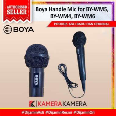 KameraKamera Boya Handle Mic for Boya BY-WM5, BY-WM4, BY-WM6 Hitam