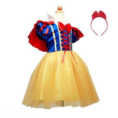 Disney Pakaian Kostum Princess Snow White Dress Anak - Yellow