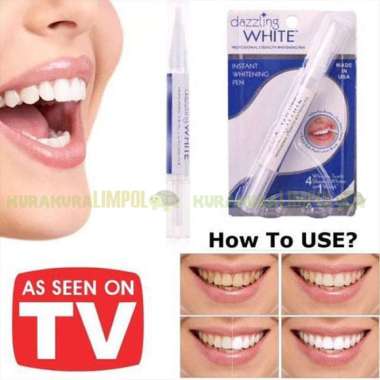 Pen Pemutih Gigi Dazzling White Instant Whitening Teeth Gel Pen