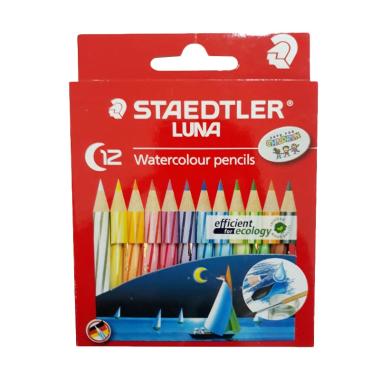 Jual Pensil Warna Staedtler Luna Aquarell Watercolour Set 24 Pcs