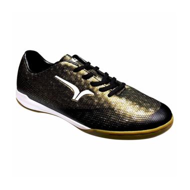 Calci Conquest Sepatu Futsal - Gold Black