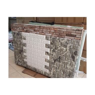 Jual Wallpaper Foam Brick 3d Surabaya Wallpapershit