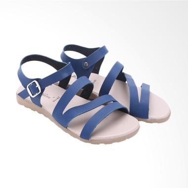 Dr.Kevin 26106 Women Leather Sandals Wanita - Biru