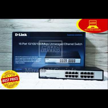DLINK SWITCH HUB 16 PORT GIGABIT DGS-1016C / D (BESI)
