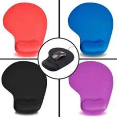 MOUSE PAD BANTAL GEL WARNA Random