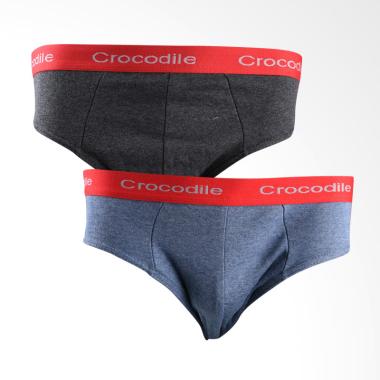 Crocodile 263 CD Celana Dalam Pria - Ungu Abu Tua [2 pcs]