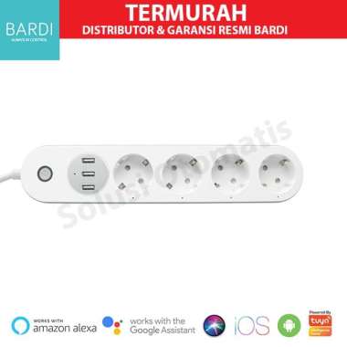 BARDI Smart Extention Power Strip 4 Socket EU Wifi Wireless IoT Home Automation