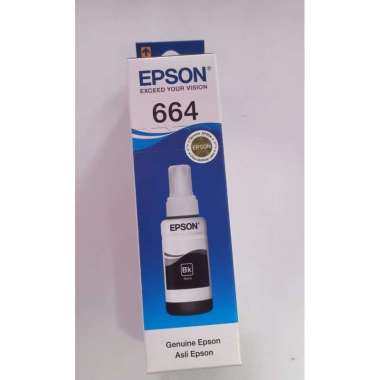 Tinta printer epson 664 original 70 ml black