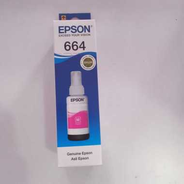 Tinta printer epson 664 original 70 ml magenta