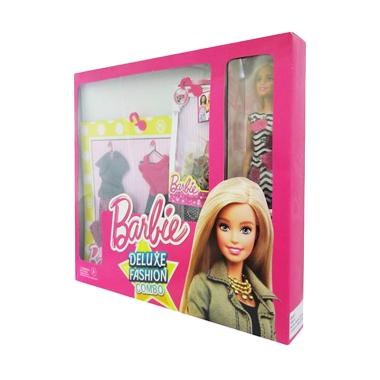 Barbie Deluxe Fashion Combo w/ Strip Dress Doll