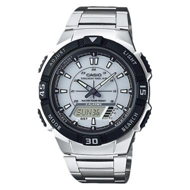CASIO Jam Tangan Pria - Silver AQ-S800WD-7EVDF