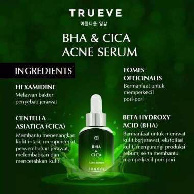 Trueve BHA & CICA Acne Serum 30ml
