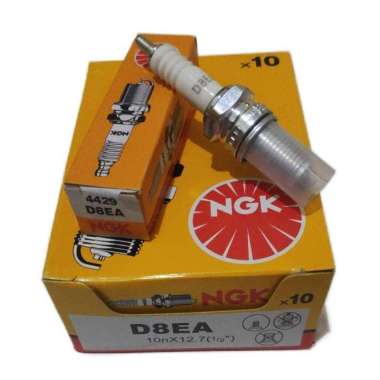 NGK Busi Untuk Motor Bebek & Matic Honda - Yamaha [D8EA] White