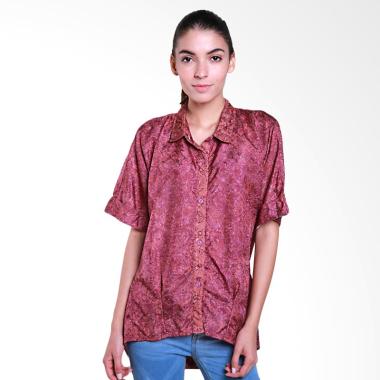 Shvana Khanza Atasan Batik Wanita - Ungu