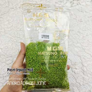 50 GRAM PAYET JEPANG MGB 48 HIJAU MUDA PASIR