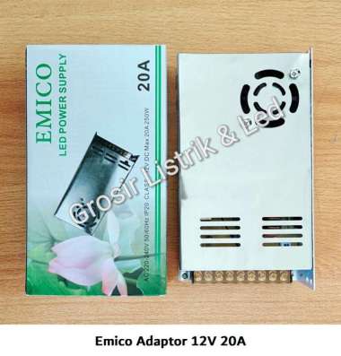 Emico Adaptor 12V 20A