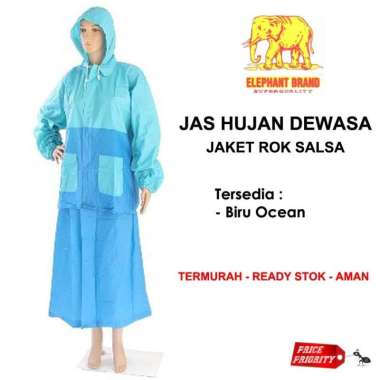 JAS HUJAN Setelan Jaket Rok Merk Gajah Salsa Promo TERMURAH Ungu