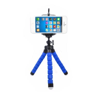 BabyTalk Tripod Flexible Octopus Br ... i Camera Handphone - Blue