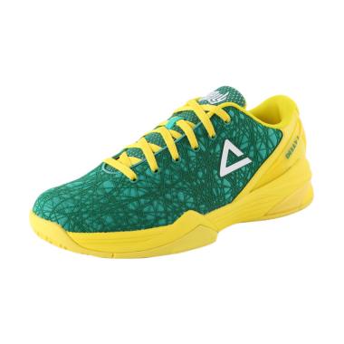 PEAK Delly 1 Sepatu Basket - Down Under Green Yellow EW7201A