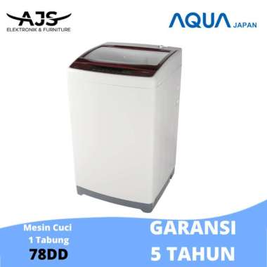 MESIN CUCI 1 TABUNG AQUA 78DD 7KG GARANSI RESMI