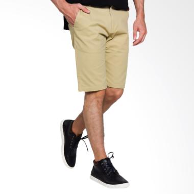Papercut Men Cliff Shorts Celana Pria - Khaki [7733-97]