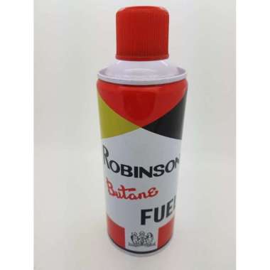 Isi ulang korek/gas Robinson 220gr (Robinson Butane Fuel) putih