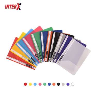 InterX Business File A4 / Map Bolong A4 InterX Berbagai Warna / Map InterX Ukuran A4 / Business File