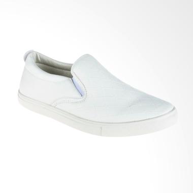 Papercut Men Chelsea Slip On Sepatu Pria  - White [F6218]