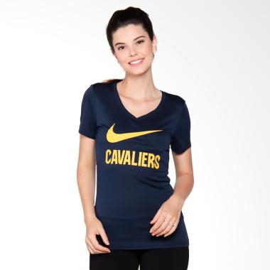 NIKE Women Basketball Cleveland Cav ... Shirt Wanita [884080-419]