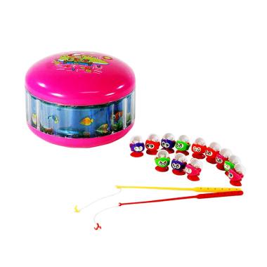 TIMMY Fishing Game Pancing Ikan Mainan Anak - Pink