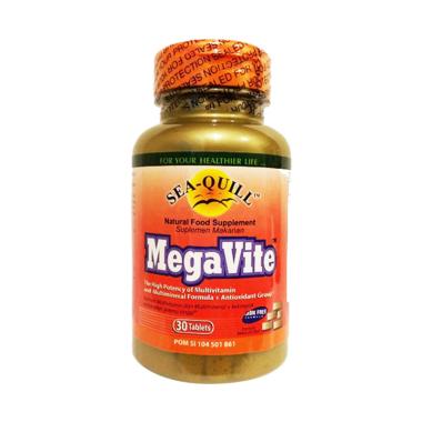 SEA-QUILL Megavite Multivitamin (60 Tablet) Burrow Brown