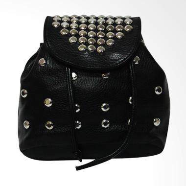 Shine Accessories TR1105 Blk Studdid Kecil Backpack Wanita