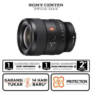 SONY CENTER Sony FE 24mm f1.4 GM Lens GARANSI RESMI Black
