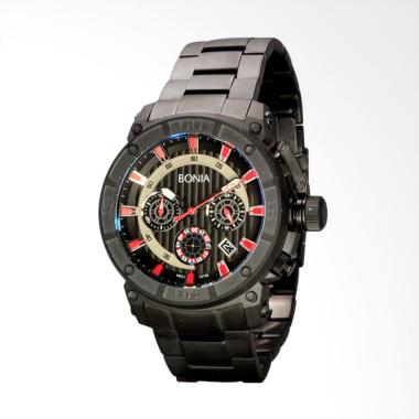 Bonia Jam Tangan Pria - Black [B10138-1732C]