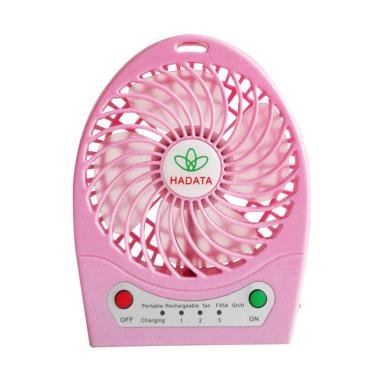 HADATA Kipas Angin Portable with Senter - Pink