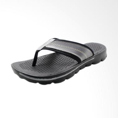Ardiles BRO Casual Sandal Pria - Hitam Abu
