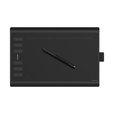 Huion 1060 Plus Pen Tablet Digital Drawing - Black Black