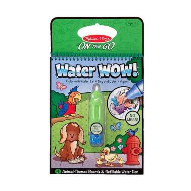 Melissa & Doug Water Wow Animal Peralatan Menggambar -