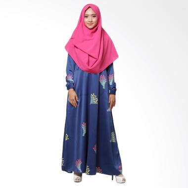 SOFEYA Almeera Syar'i Gamis Ibu Menyusui - Navy