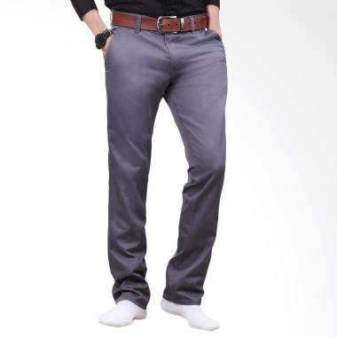 Elevant Chinos Slate Premium Quality Celana Panjang Pria - Gray