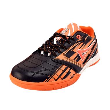 Ardiles Men Lozano Sepatu Futsal Pria - Black Orange