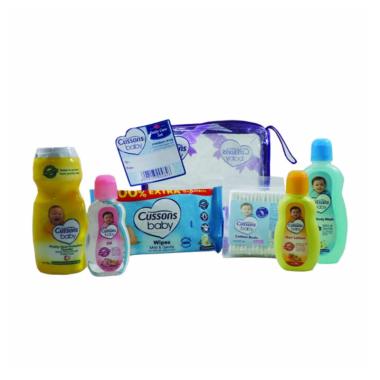Cussons Daily Care Medium Bag Set Perlengkapan Bayi - Ungu
