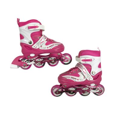 Allsportinggoods Power Speed Sepatu Roda - Pink [Size M/34-37 cm]